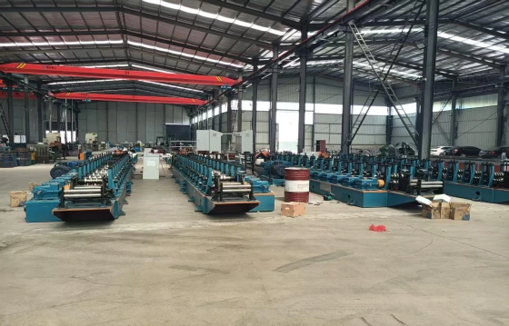 Production lines and machinery inside the Jinshang workshop