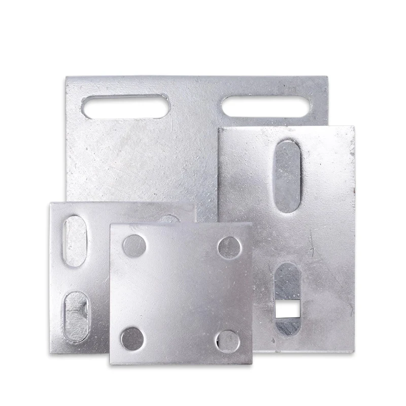 Hot-Dip Galvanized Column Base Plates - main product view