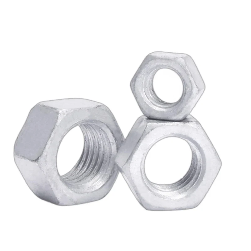 Hot-Dip Galvanized Hex Nuts - main product view